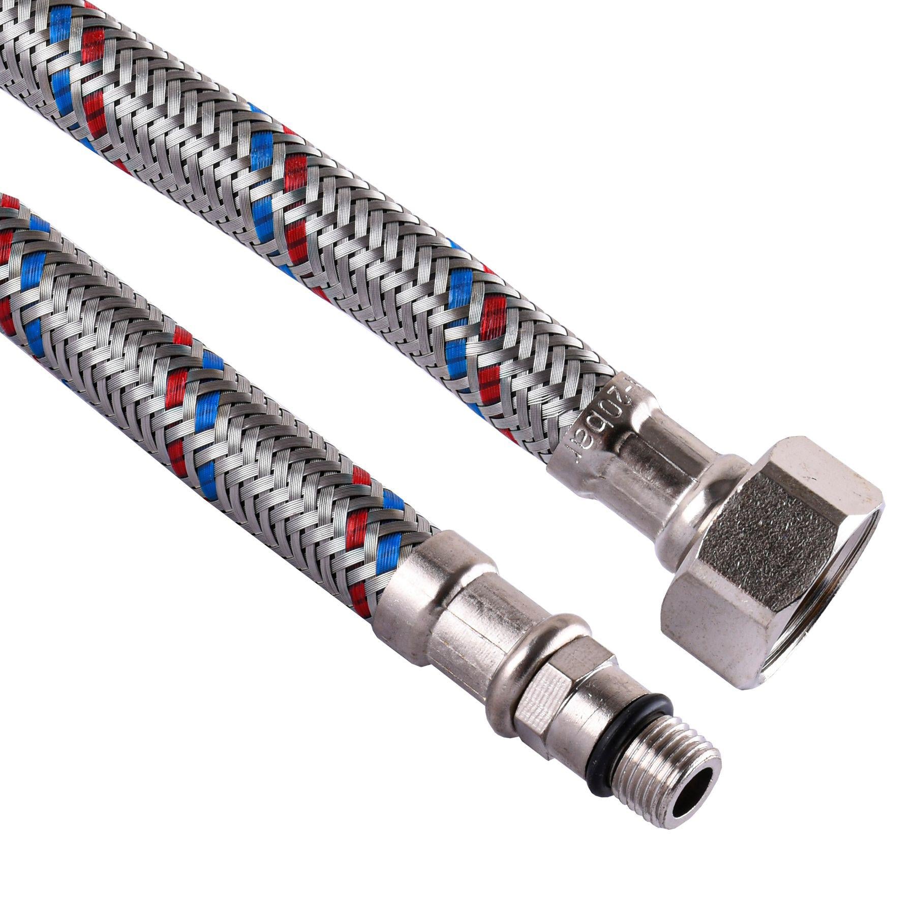 Шланг для смесителя Iger M10x1/2" короткая шпилька 40 см