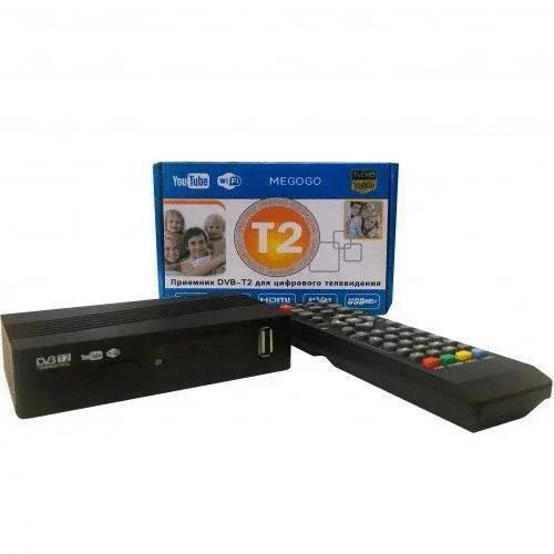 Цифровий ТВ-тюнер UKC MEGOGO DVB T2 FTA