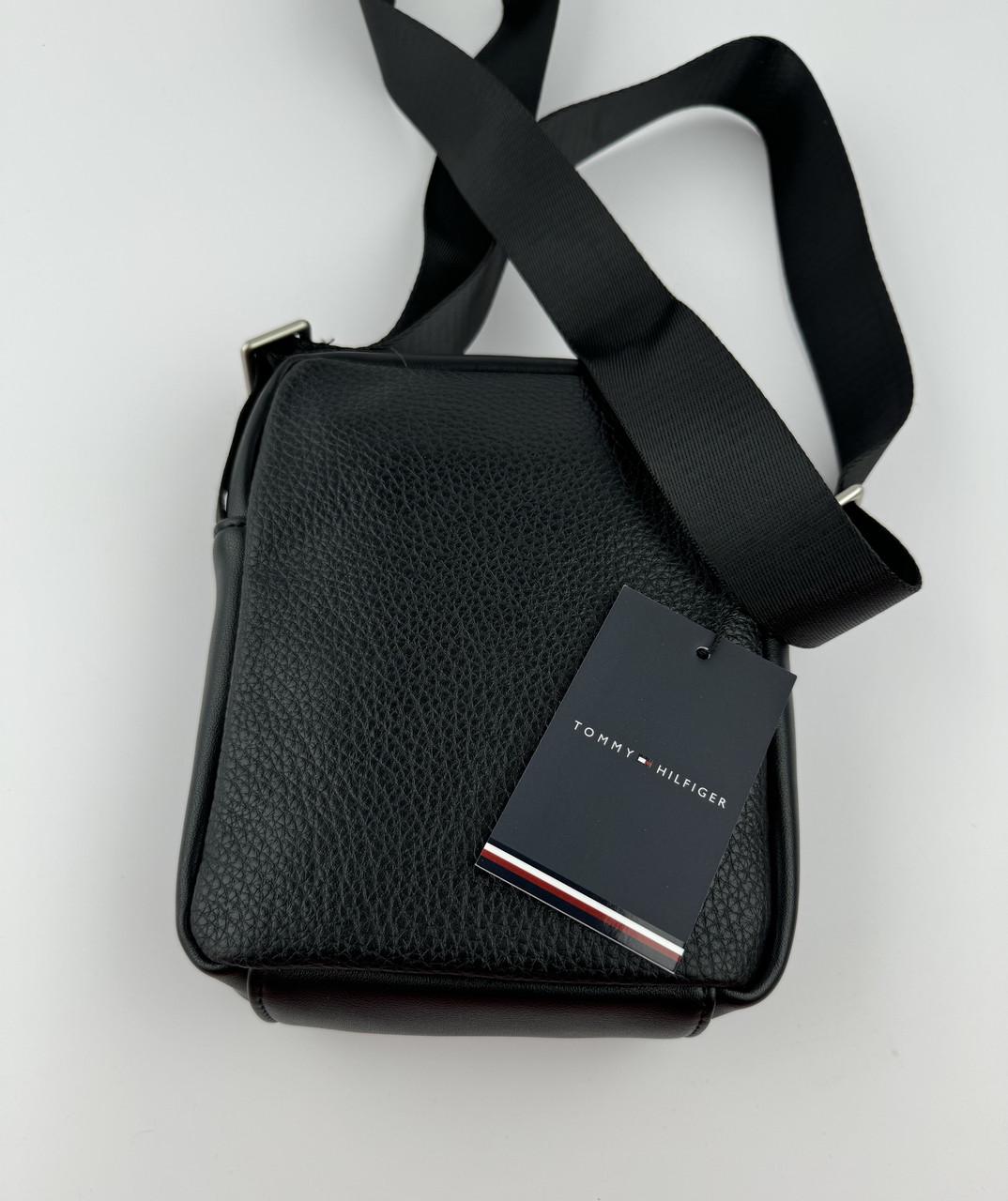 Мужская барсетка Tommy Hilfiger через плечо Черный (2280330988) - фото 4 Мужская барсетка Tommy Hilfiger через плечо Черный (2280330988) - фото 4