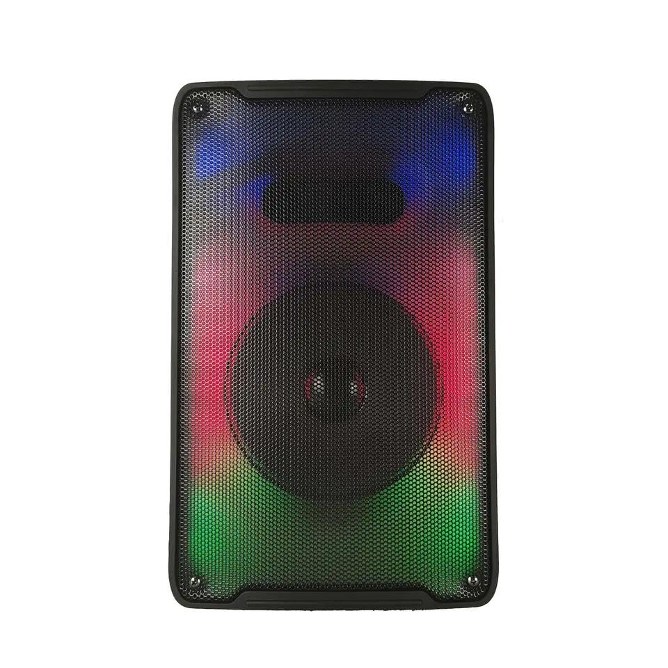 Портативна акустична система Winso RX-8136-8"x1 10W з караоке мікрофоном з RGB підсвічуванням (f41ccc0a) - фото 5