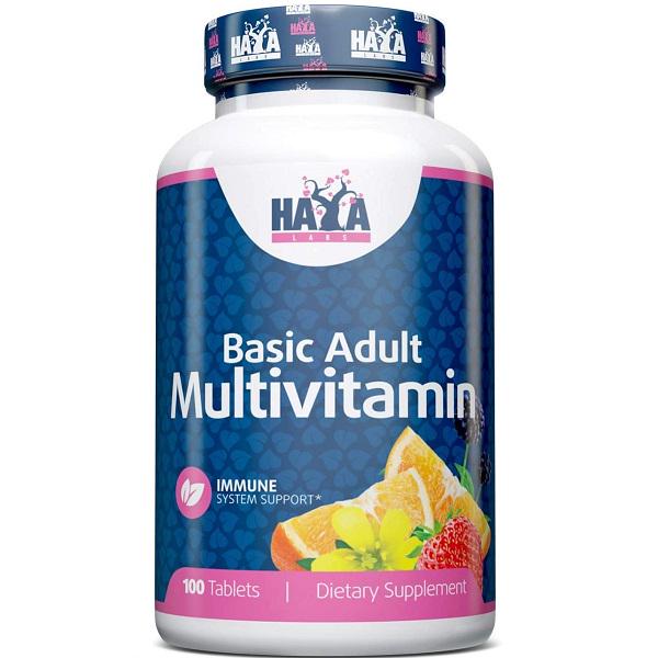 ᐉ Витаминно минеральный комплекс Haya Labs Basic Multivitamin 100 Tabs