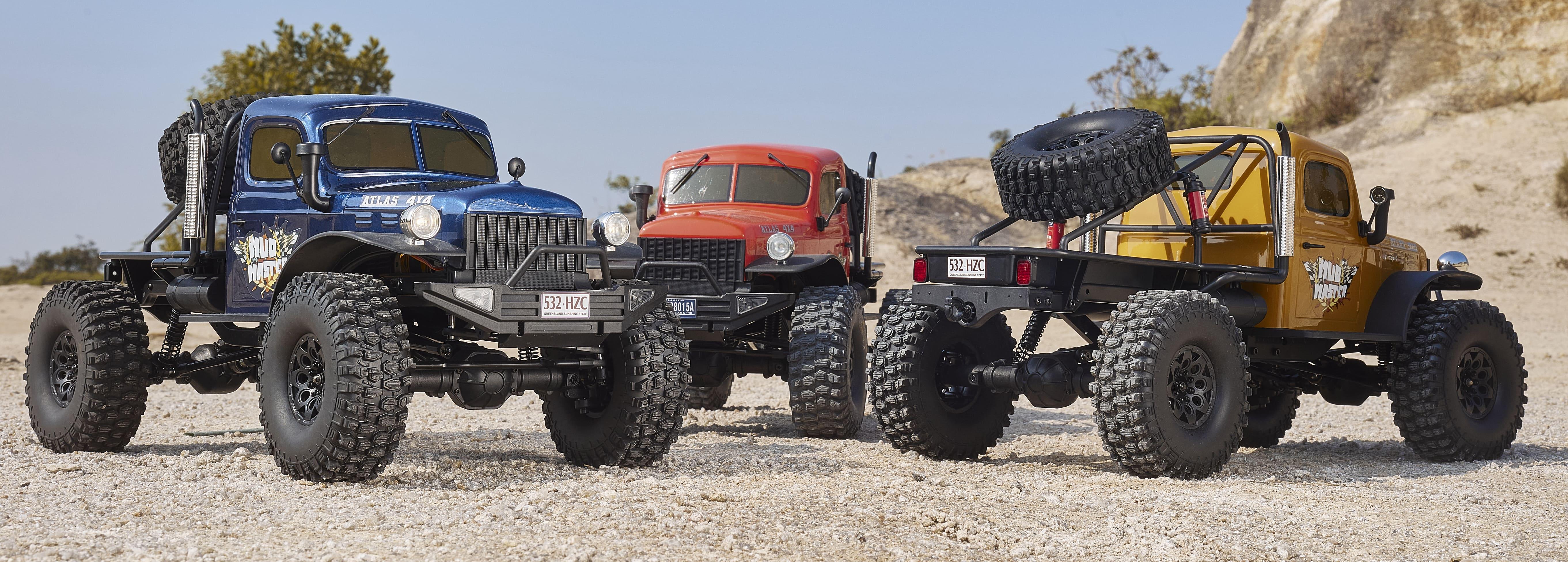 Машинка на радіокеруванні Roc Hobby FMS 1:10 Atlas 4x4 RS Yellow - фото 13 Машинка на радіокеруванні Roc Hobby FMS 1:10 Atlas 4x4 RS Yellow - фото 13