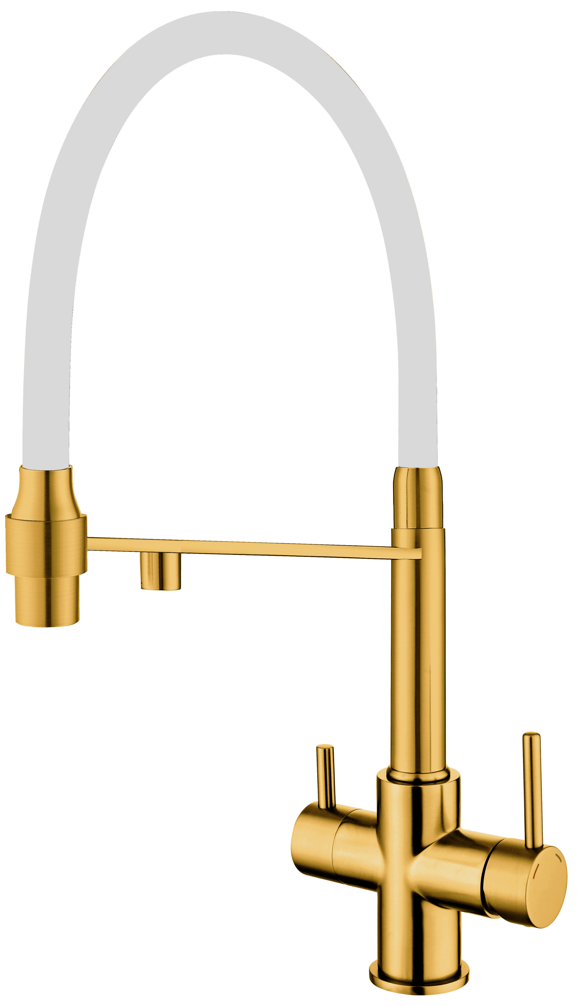 Смеситель комбинированный Fabiano FKM 3143 Nano Gold (8231.403.1465)