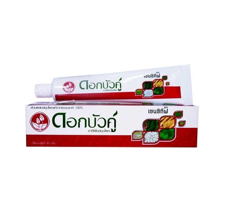 Зубна паста Twin Lotus трав'яна для чутливих зубів 90 г