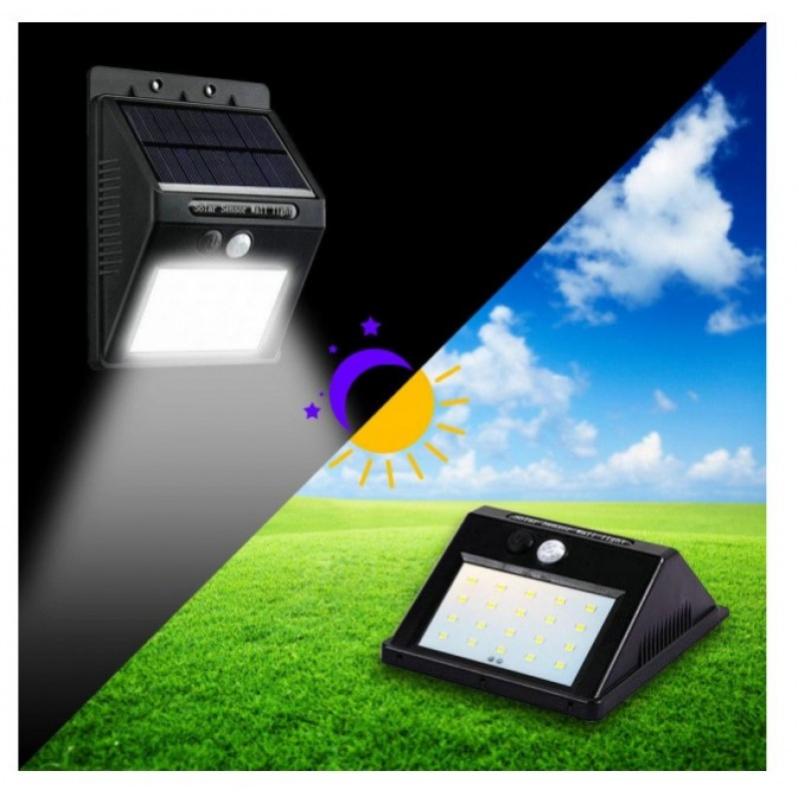 Вуличний світильник Solar Motion Sensor Light 20 LED з датчиком руху - фото 6