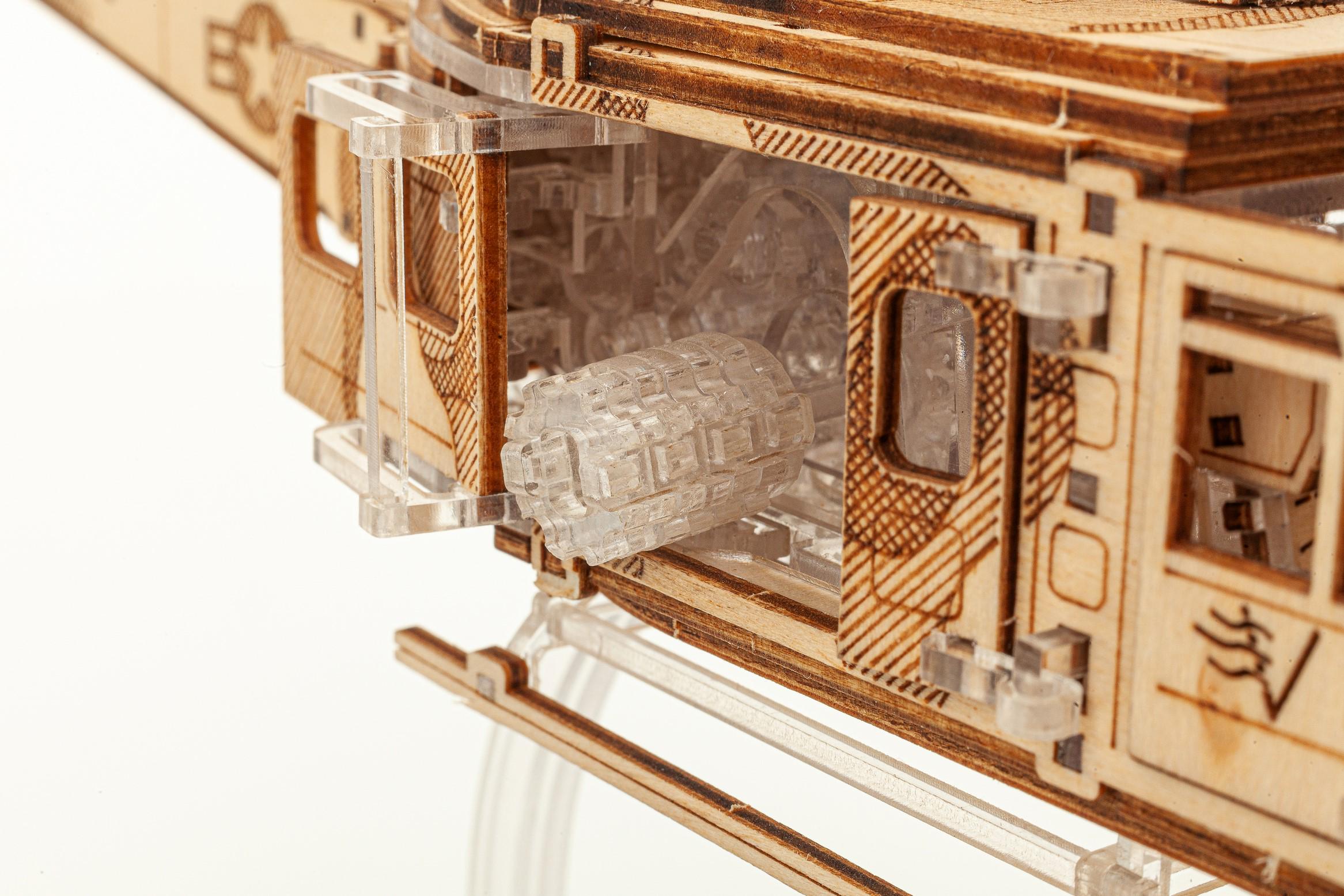 Конструктор дерев'яний Vіter Models Гелікоптер Валькірія (Valkyrja) - фото 9 Конструктор дерев'яний Vіter Models Гелікоптер Валькірія (Valkyrja) - фото 9