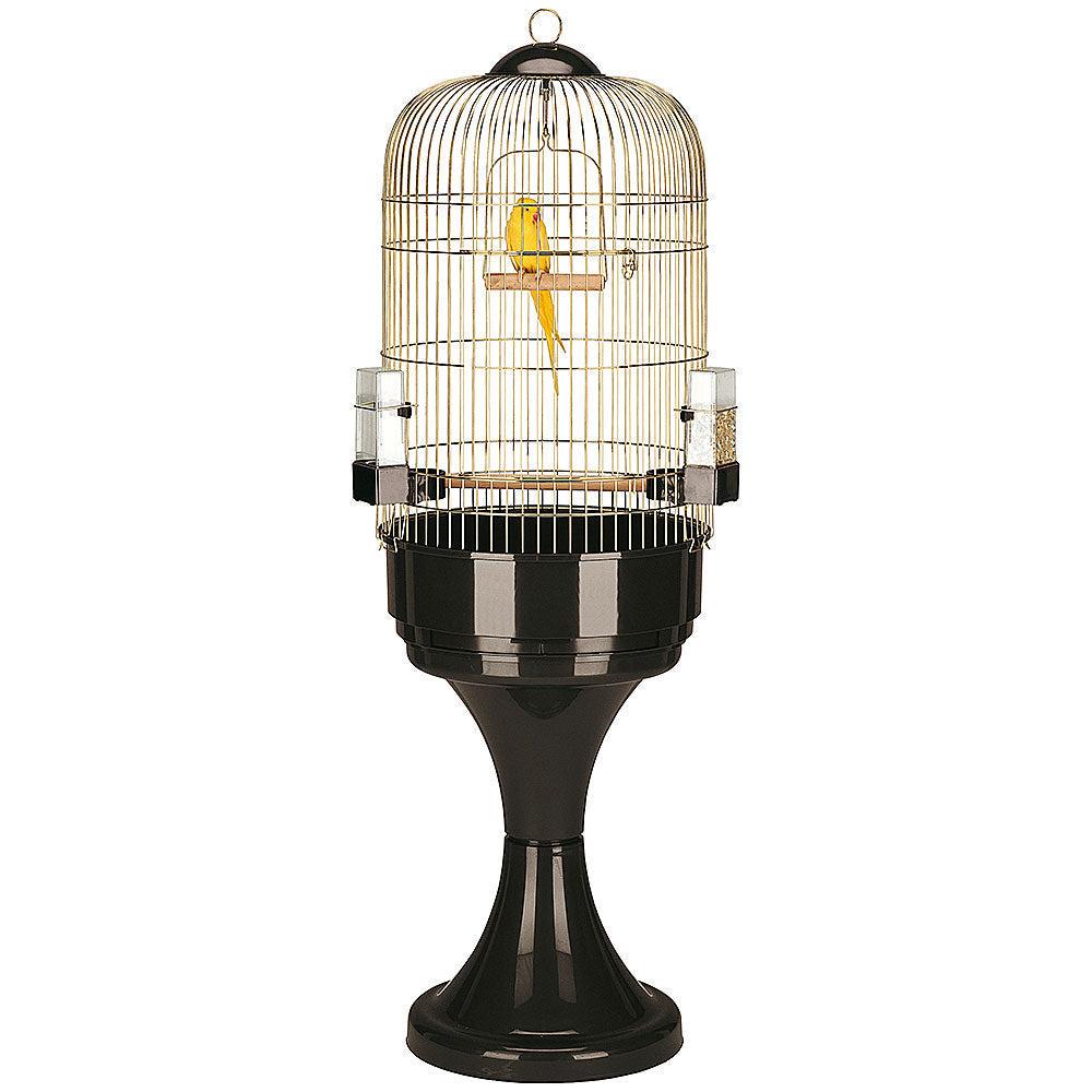 Клетка для попугаев изысканный антикварных вид MAX 6 Antique Brass Ø 53x165 см (A-036607)