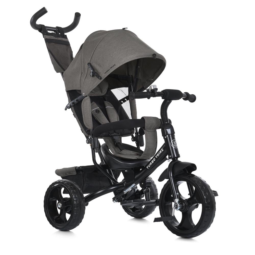 Велосипед триколісний Turbo Trike MT 1005-13 з батьківською ручкою Мокко Велосипед триколісний Turbo Trike MT 1005-13 з батьківською ручкою Мокко