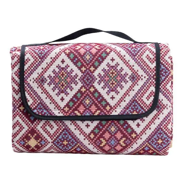 Коврик для пикника жаккардовый LUGI 145х200 см Красный (LU012R)