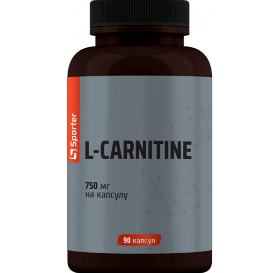 Жиросжигатель Sporter L-carnitine 750 мг 90 капсул (2645195492)