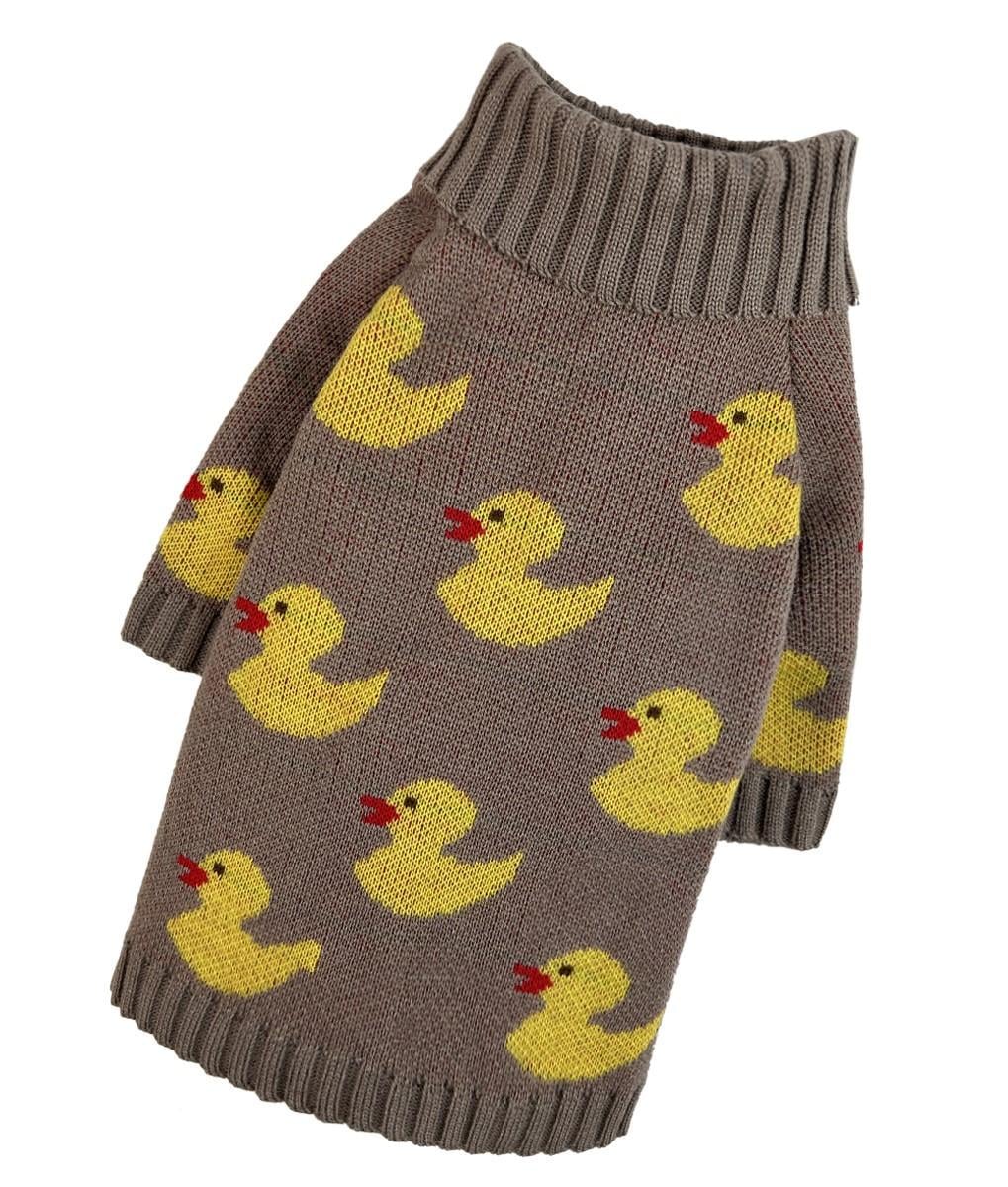 Свитер для собак Dogs Bomba Y-344 Утята вязаный р. 6 Какао (89296030)