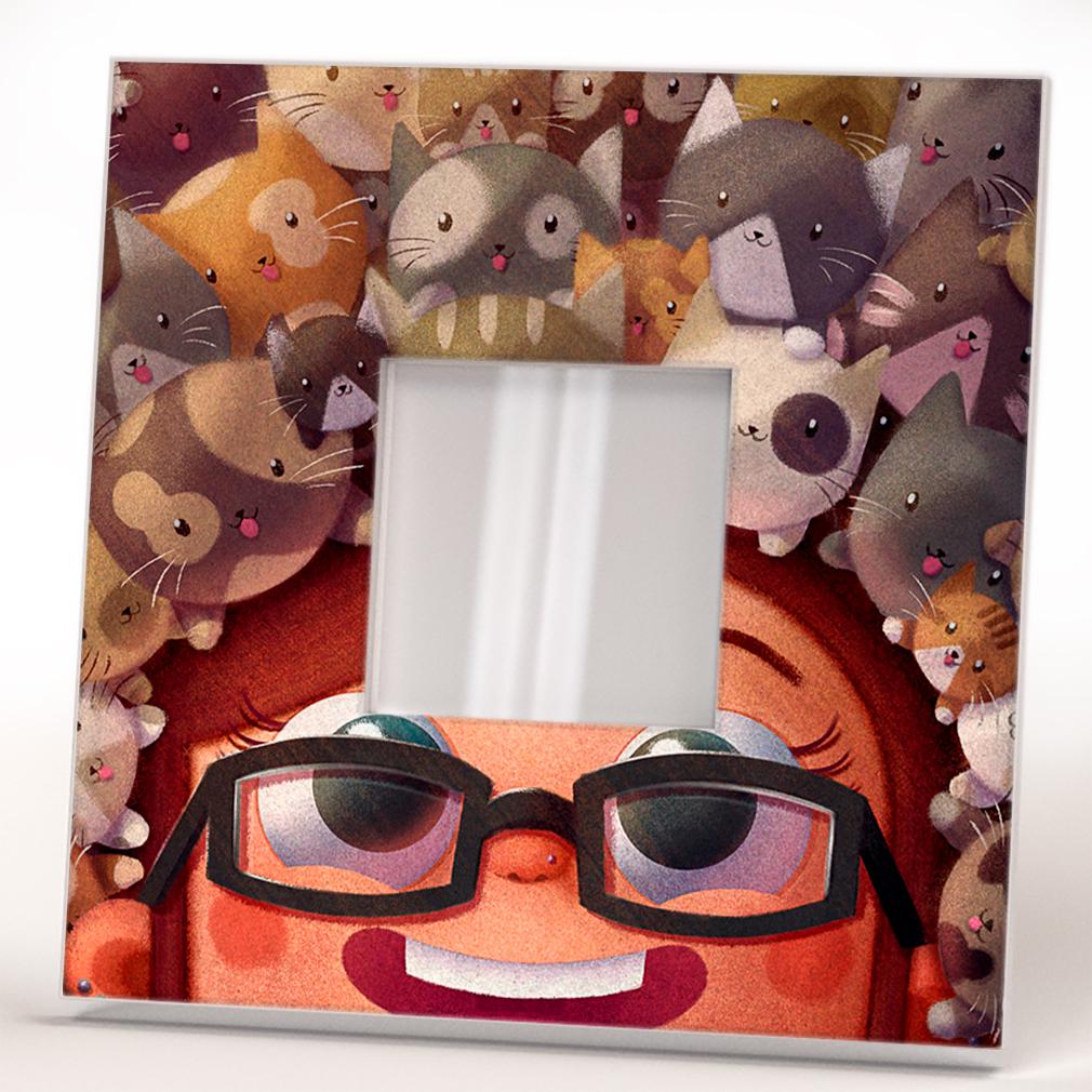 Дзеркало в дитячу кімнату Анімація 260х260 мм (M03600) - фото 2