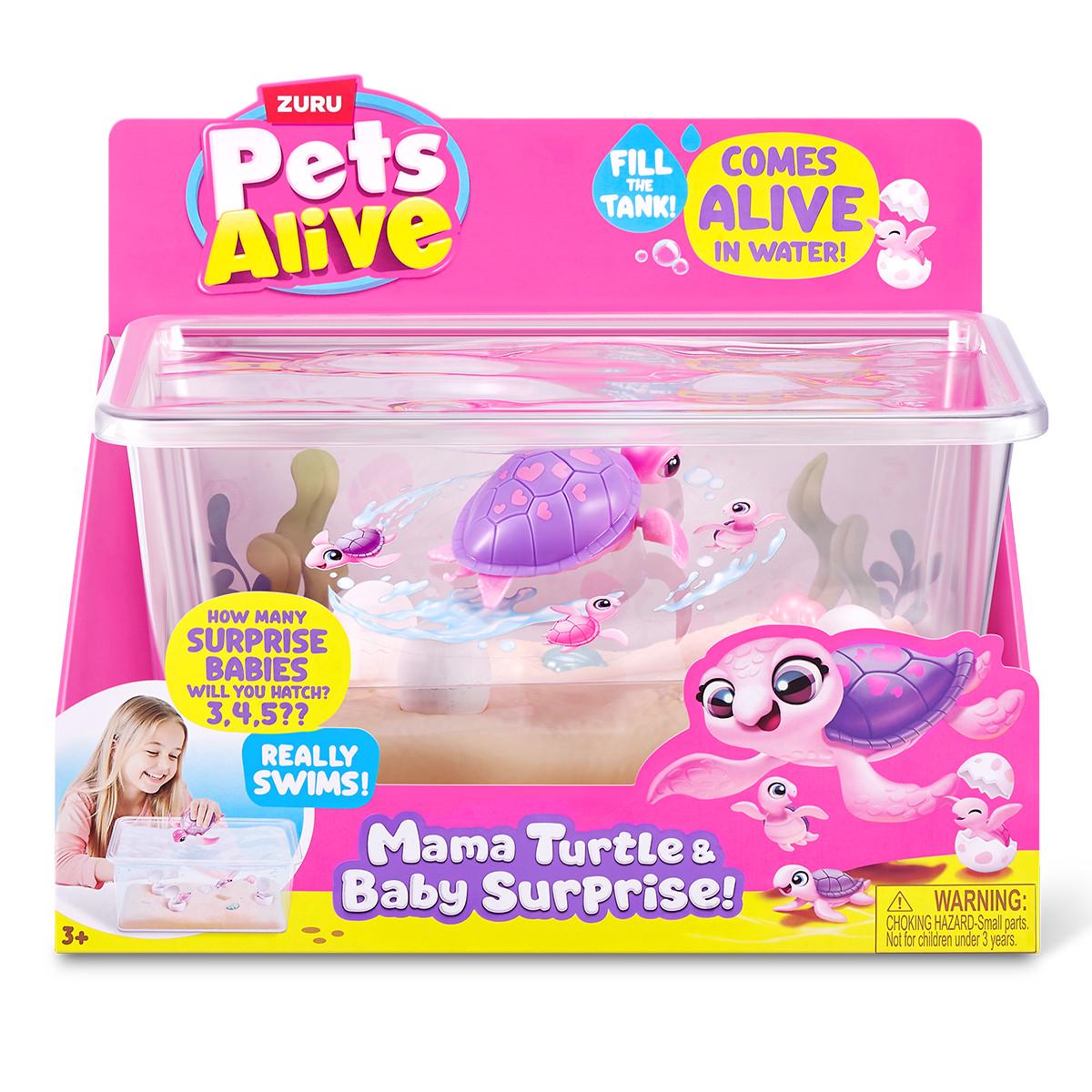 Интерактивный набор Pets Alive Мама черепаха с сюрпризом (35833094) Интерактивный набор Pets Alive Мама черепаха с сюрпризом (35833094)