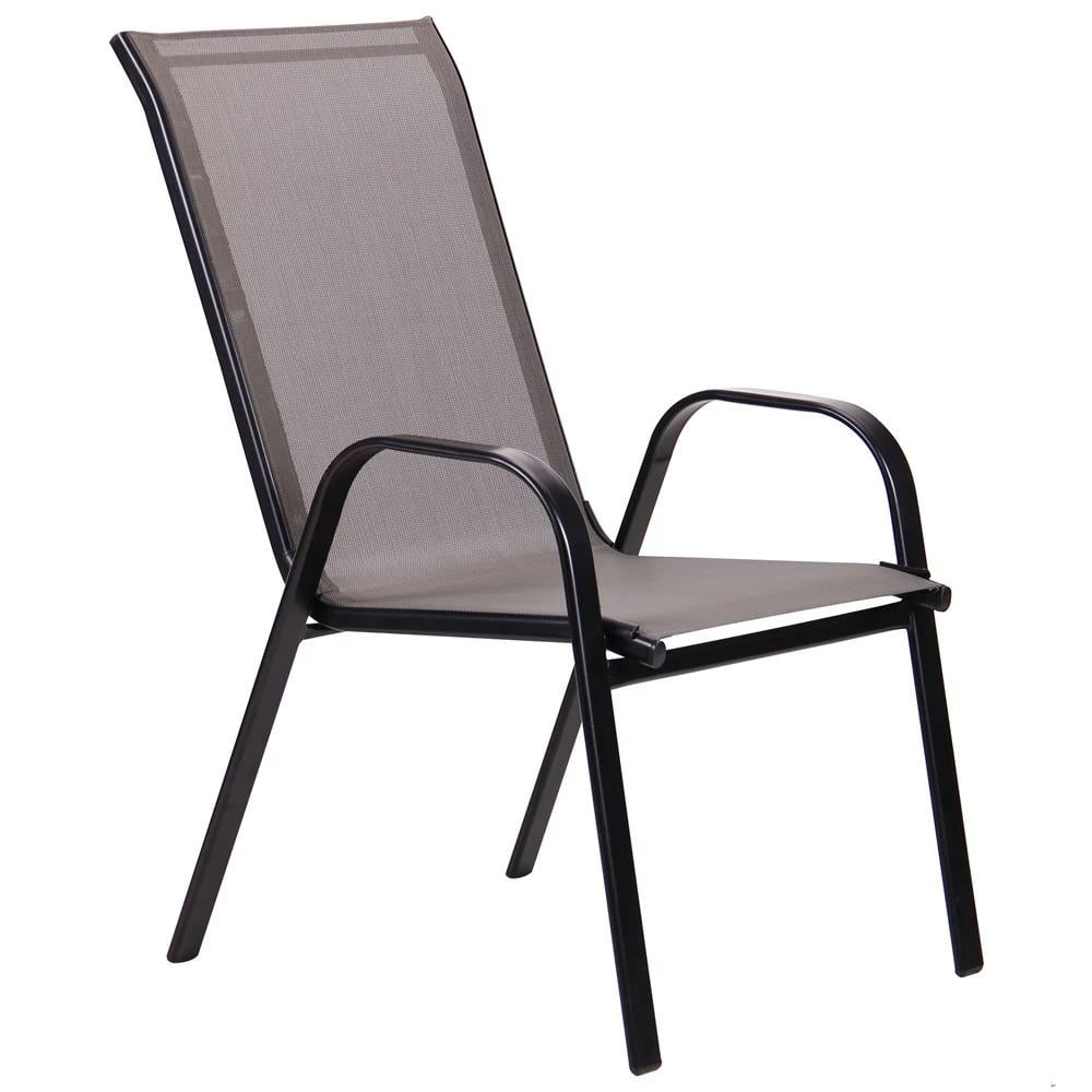 Стул PUERTO Черный/Серый (898615)