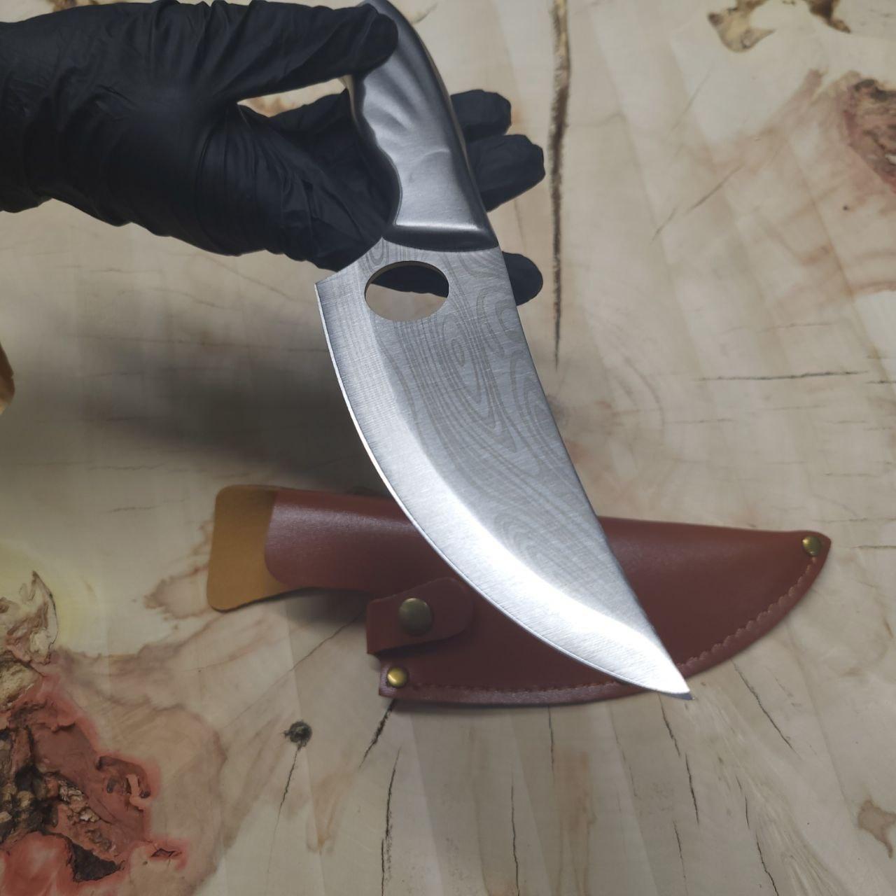 Нож кухонный нержавеющая сталь Сатори 25,5 см - фото 2 Нож кухонный нержавеющая сталь Сатори 25,5 см - фото 2