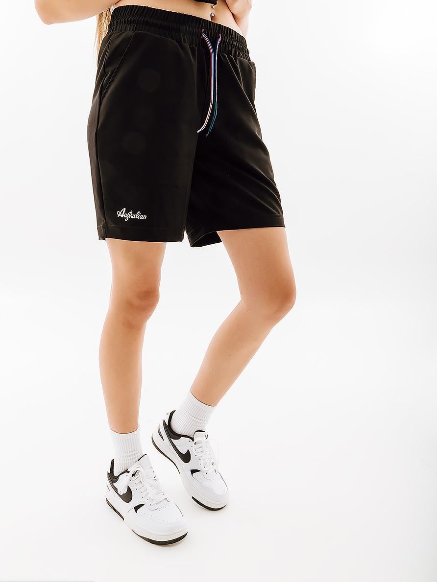 Шорты женские Australian VIBES SHORT HOLOGRAPHIC LOGO 2XL Черный (7dLSDSH0002-003 2XL)