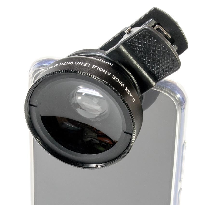 Насадка Fish Eye для камеры смартфона Photolife BL-02 2в1 - фото 3