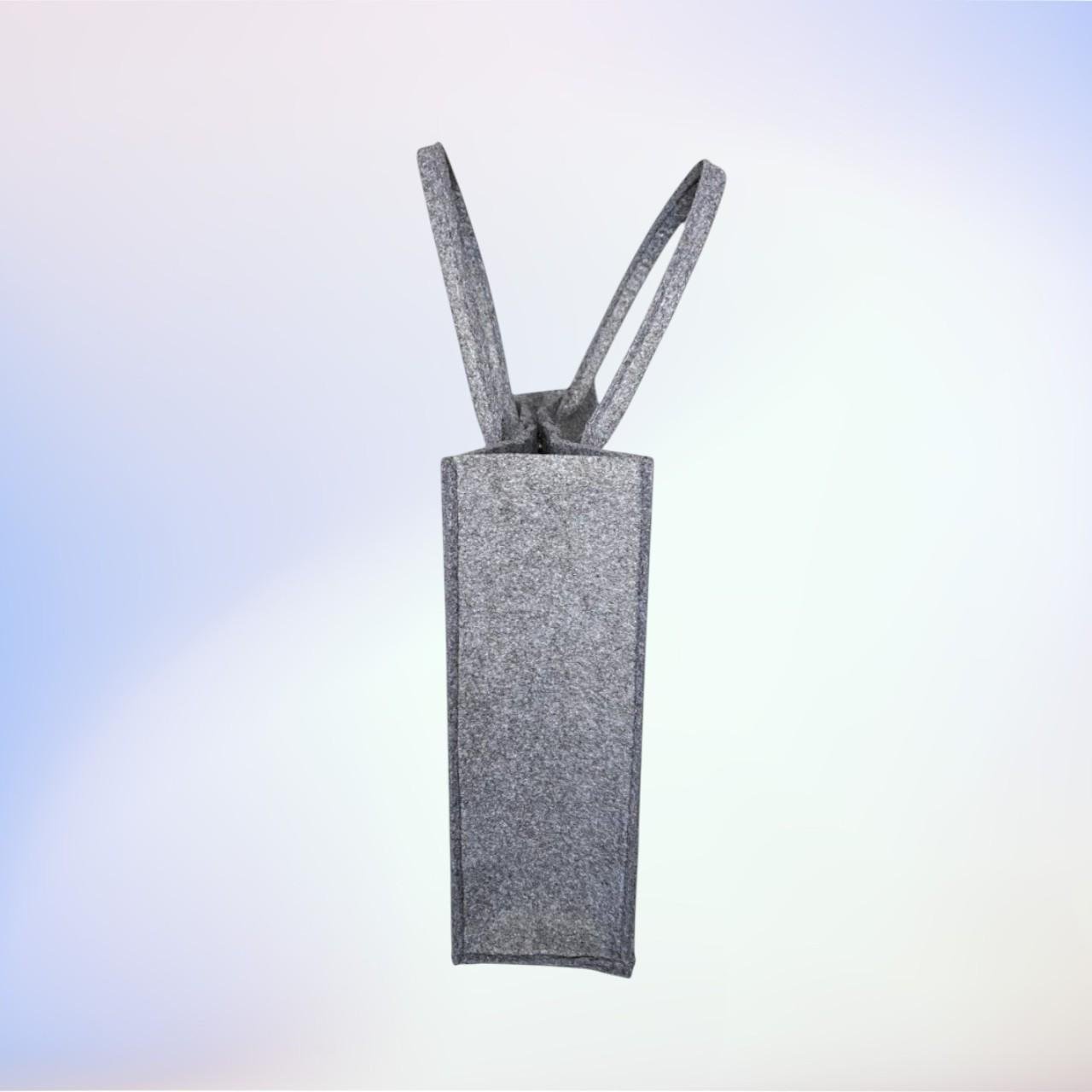 Шоппер из войлока HPI с ручками на кнопке универсальный Темно-серый (22922117) - фото 6