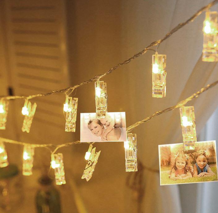 Гирлянда светодиодная SK Photo Clip String Lights 20 шт. (24340fd1) - фото 2