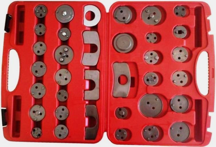 Набір для гальмівних поршнів 35 шт. (QS70282) - фото 2 Набір для гальмівних поршнів 35 шт. (QS70282) - фото 2