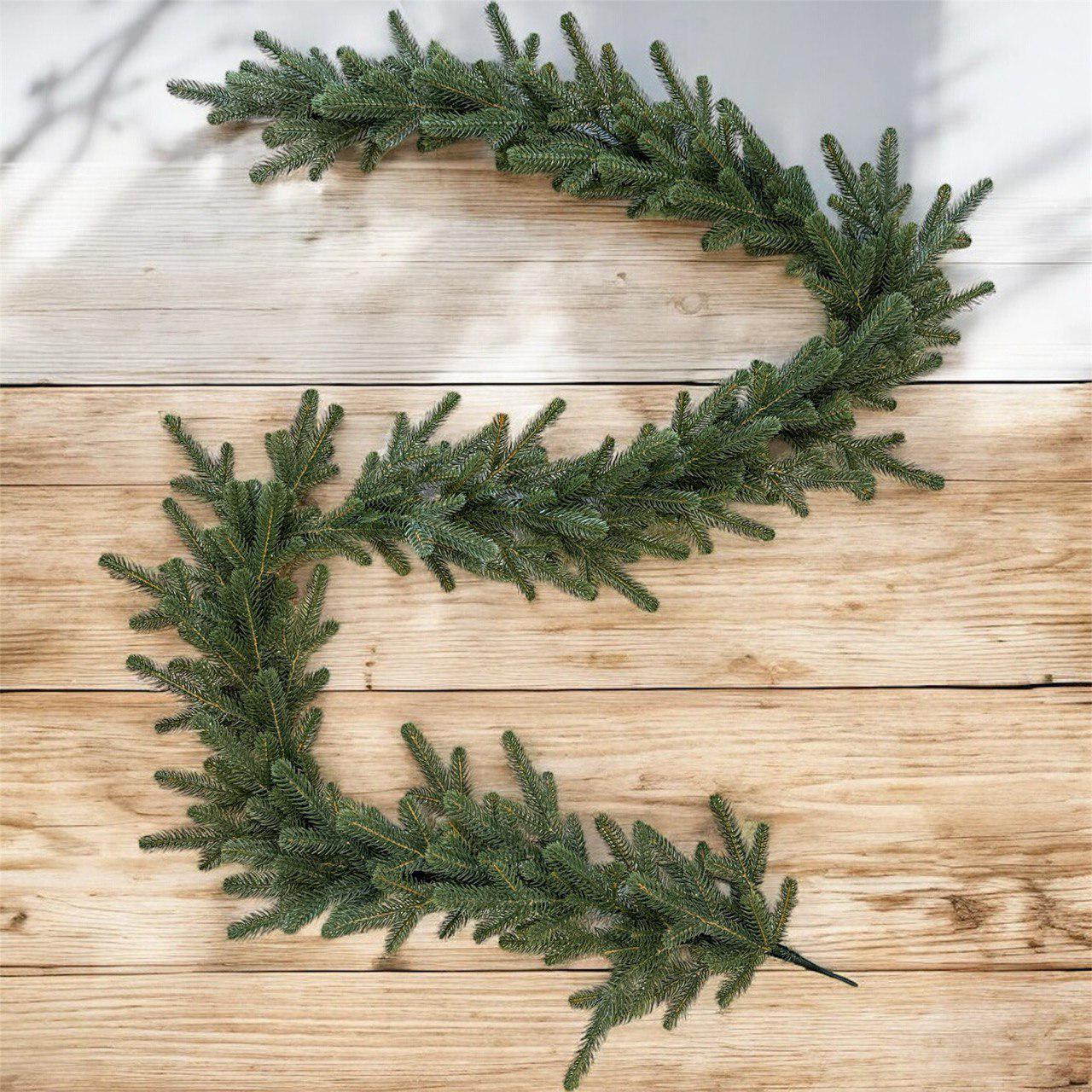 Гірлянда лита Шацька ПЛАСТМАКС 2,2 м Зелений (GR 4501) Гірлянда лита Шацька ПЛАСТМАКС 2,2 м Зелений (GR 4501)