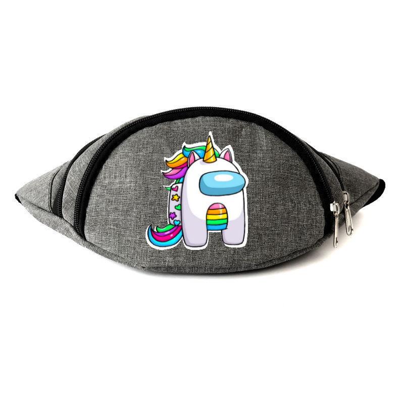 Поясная сумка-бананка Cappuchino toys Among Us 007 Серый (1360337873) Поясная сумка-бананка Cappuchino toys Among Us 007 Серый (1360337873)
