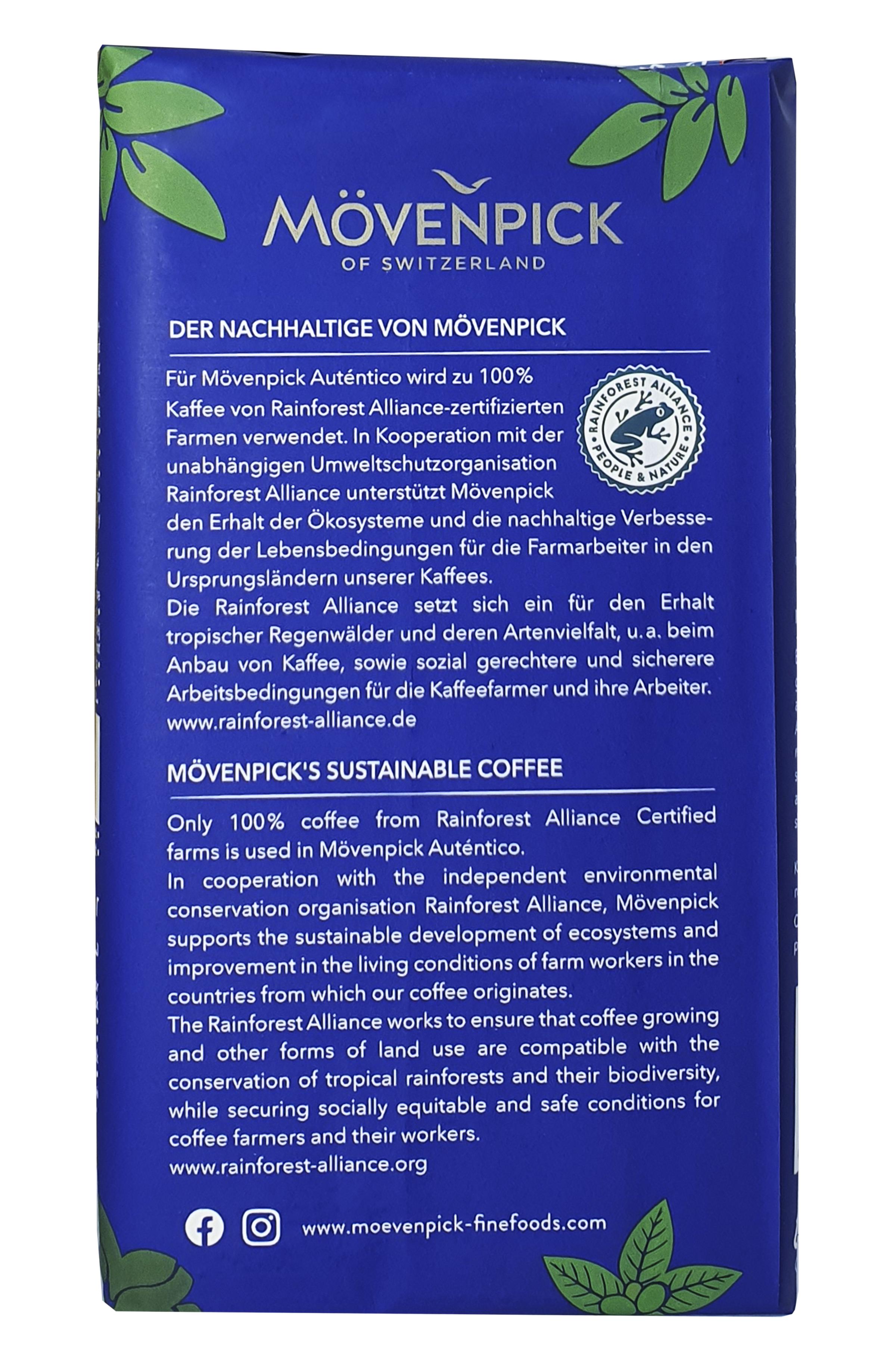 Кава 500 г Movenpick El Autentico J.J.Darboven 500 г (52585) - фото 4 Кава 500 г Movenpick El Autentico J.J.Darboven 500 г (52585) - фото 4