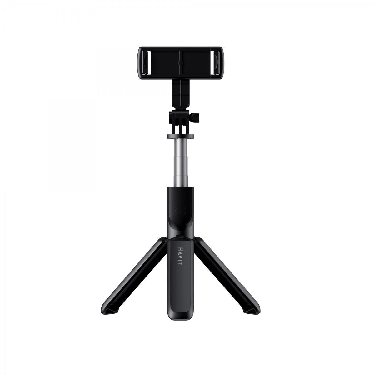 Беспроводной трипод для смартфона Havit HV-ST7033 Black - фото 6 Беспроводной трипод для смартфона Havit HV-ST7033 Black - фото 6