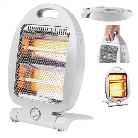 Обогреватель инфракрасный настольный Domotec MS-5952 800W Белый (210082) - фото 2