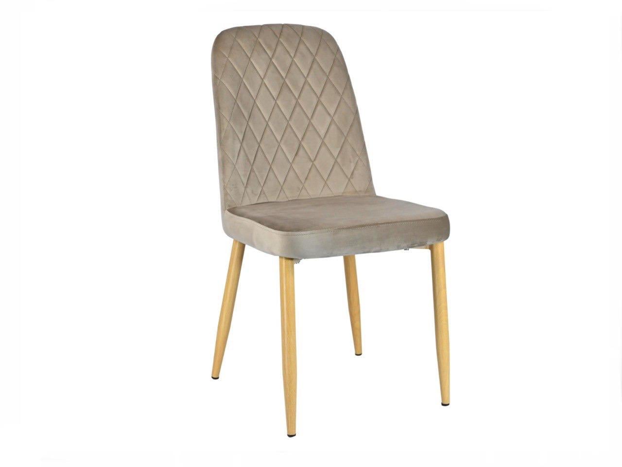 Кухонный стул Vetro Mebel N-44 ткань велюр Дуб/Капучино (N-44-cappuccino-velur/oak) Кухонный стул Vetro Mebel N-44 ткань велюр Дуб/Капучино (N-44-cappuccino-velur/oak)