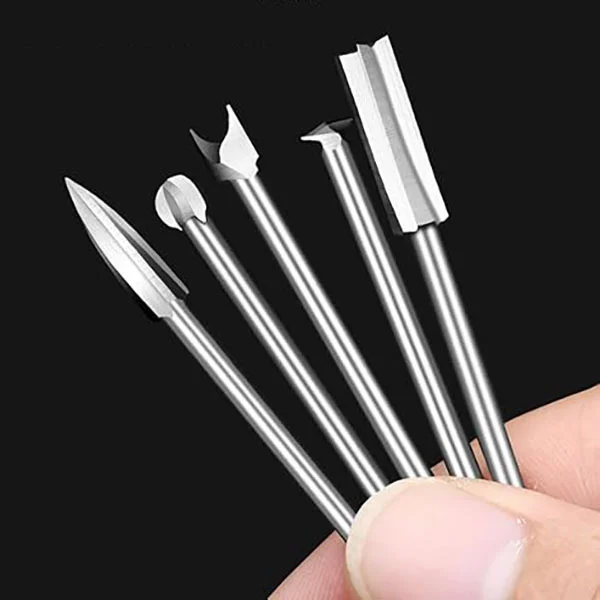 Набор фрез различной формы для обработки древесины AN00478 5 шт. - фото 3 Набор фрез различной формы для обработки древесины AN00478 5 шт. - фото 3