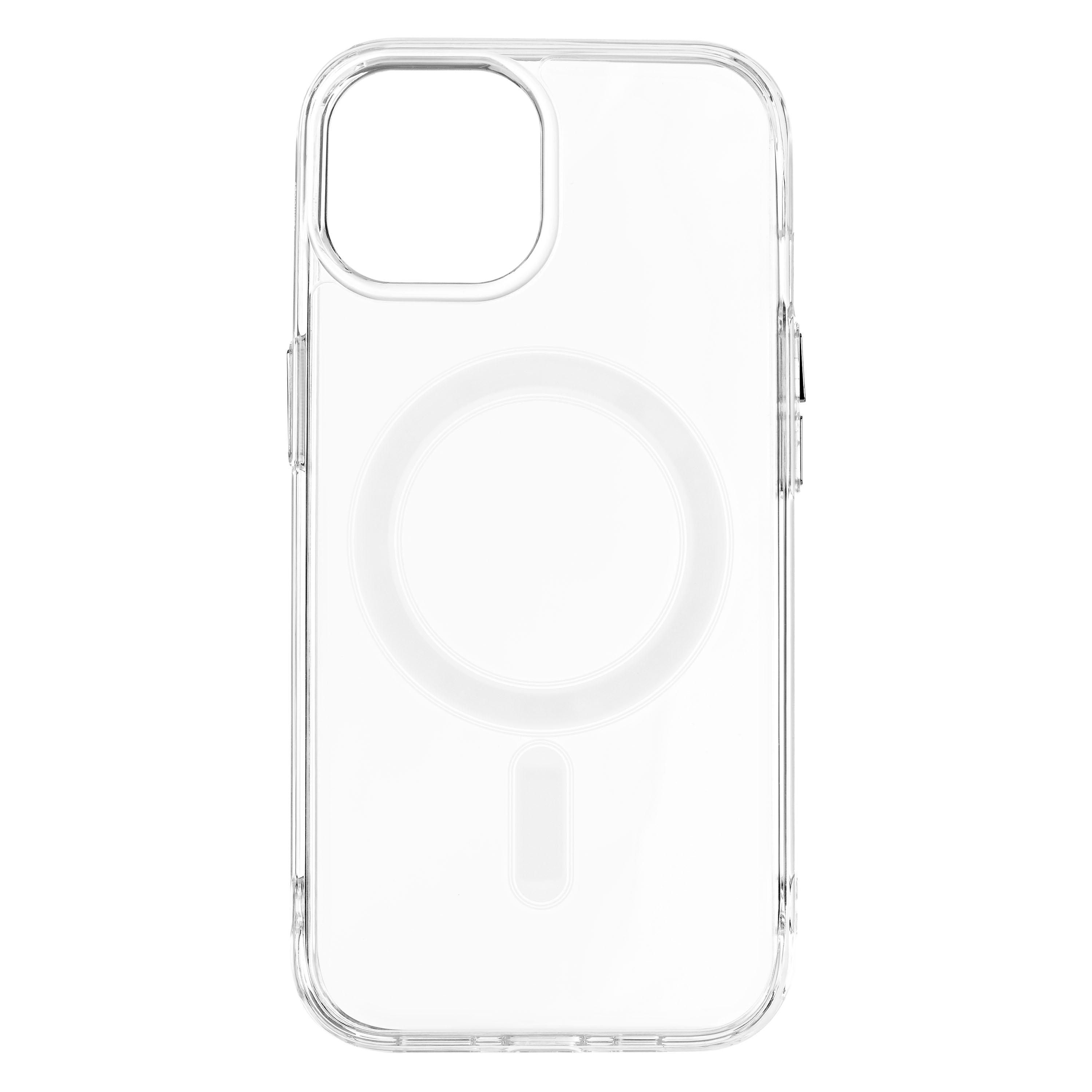 Чехол 2E Basic для Apple iPhone 15, Transparent MagSafe Cover, Clear (ERC-2E-IPH-15-OCLS-CL) - фото 1