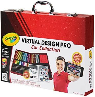 Набор для детского творчества Crayola Virtual Design Pro-Cars Set 62 пр. (1973306749) - фото 4