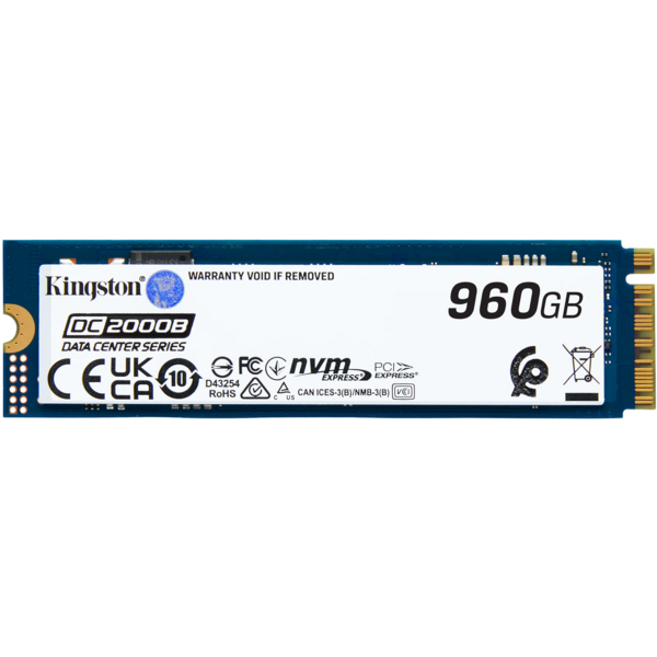 SSD-накопитель Kingston DC2000B 960GB M.2 PCIe 4.0 (SEDC2000BM8/960G) - фото 2