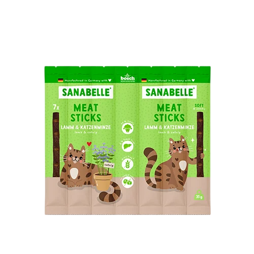 Лакомства Sanabelle мясные палочки ягненок/мята 35 г