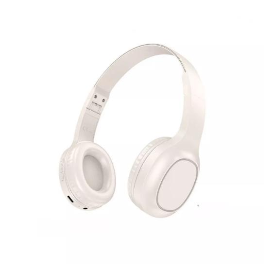 Наушники с микрофоном Hoco W46 Charm BT Bluetooth 5.3 AUX 200 мАч Белый (520610003) Наушники с микрофоном Hoco W46 Charm BT Bluetooth 5.3 AUX 200 мАч Белый (520610003)
