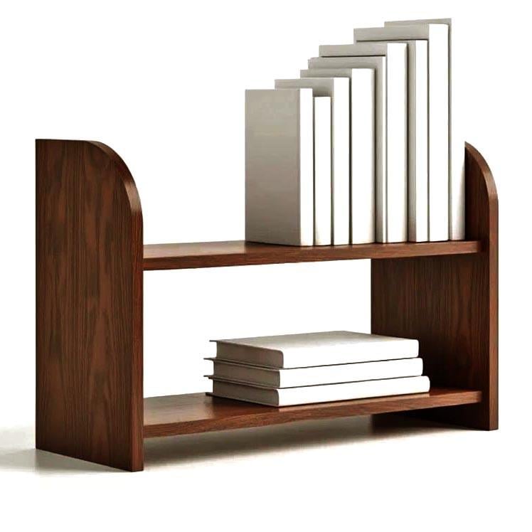 Полка книжная настольная из дерева Жамбели Терракот (КПА-018032)