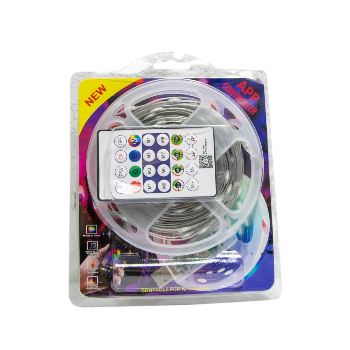 Світлодіодна стрічка APP з пультом 5 В 10 м (1010762-White) - фото 3 Світлодіодна стрічка APP з пультом 5 В 10 м (1010762-White) - фото 3