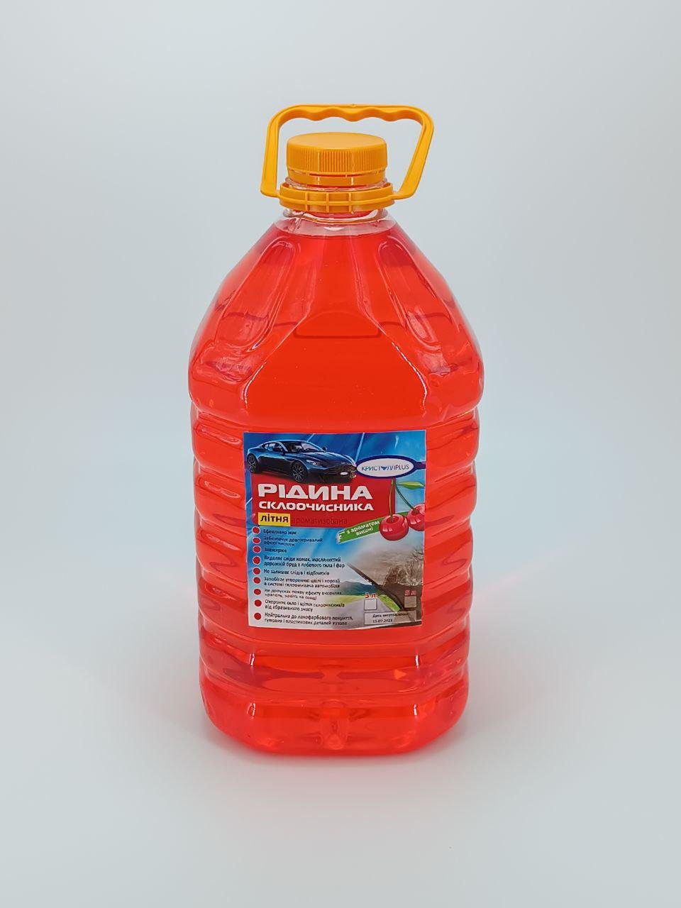 Омыватель стекла Кристалл Plus Вишня летний 5 л (0000-006)