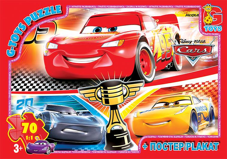 Пазли G-Toys "Тачки" 70 деталей (Z10196) Пазли G-Toys "Тачки" 70 деталей (Z10196)