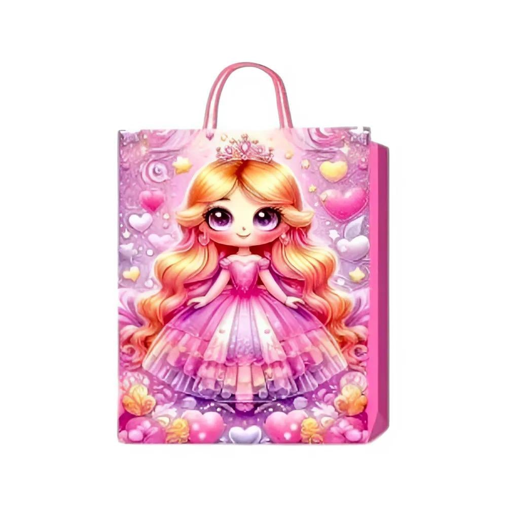 Подарочный пакет Stenson Princess 3D R33045-L 31х42х12 см (23264256)