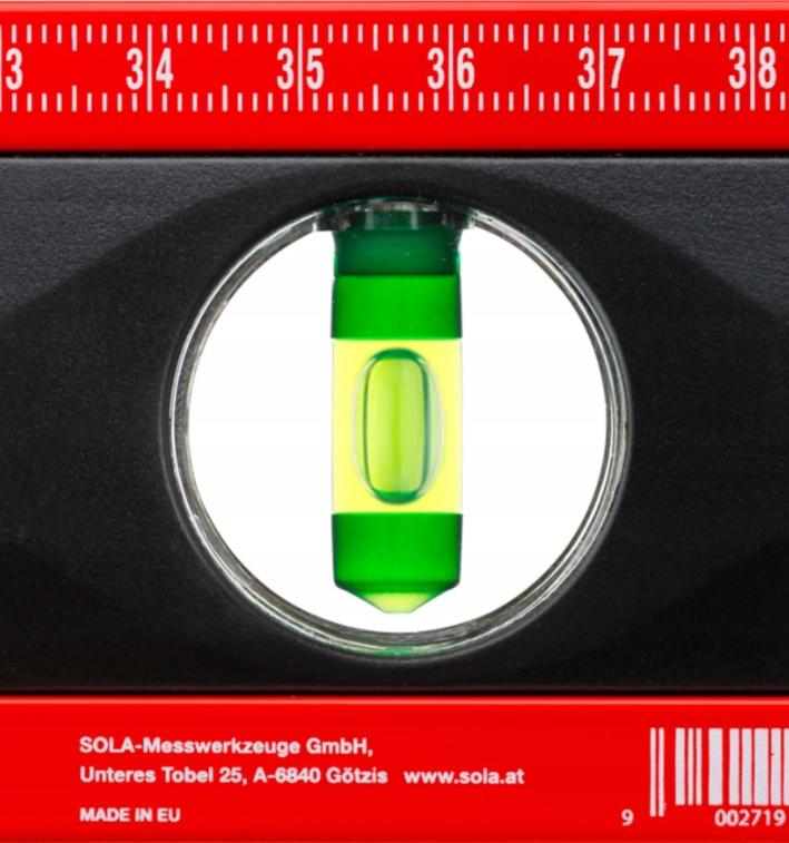 Уровень алюминиевый Sola для электрика (12504304270) - фото 6 Уровень алюминиевый Sola для электрика (12504304270) - фото 6