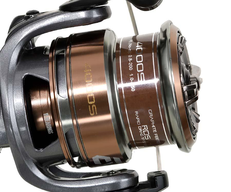 Катушка спиннинговая Azura Fortran-XP 4000S (AFRX4000S) - фото 4 Катушка спиннинговая Azura Fortran-XP 4000S (AFRX4000S) - фото 4