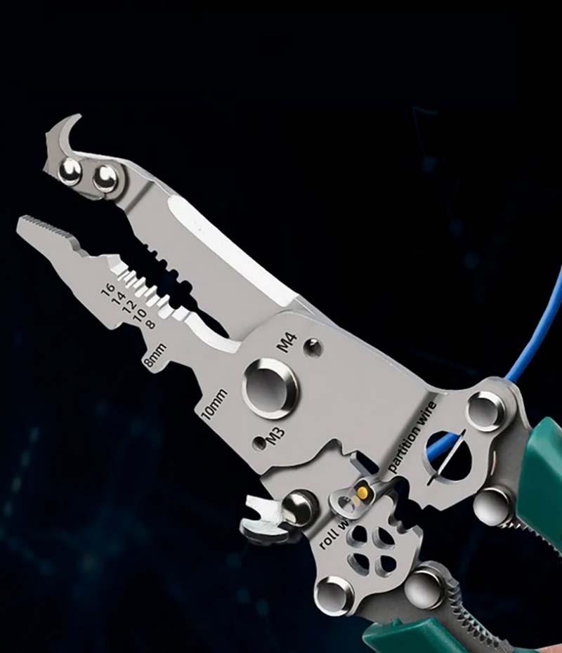 Клещи для зачистки кабелей снятие изоляции 16в1 (id_117350) - фото 7 Клещи для зачистки кабелей снятие изоляции 16в1 (id_117350) - фото 7