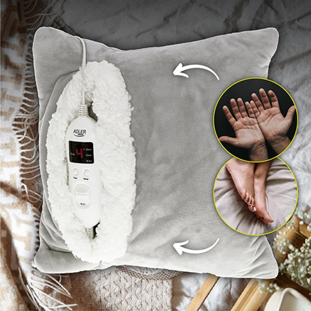 Электроподушка Adler AD 7412 - фото 6 Электроподушка Adler AD 7412 - фото 6