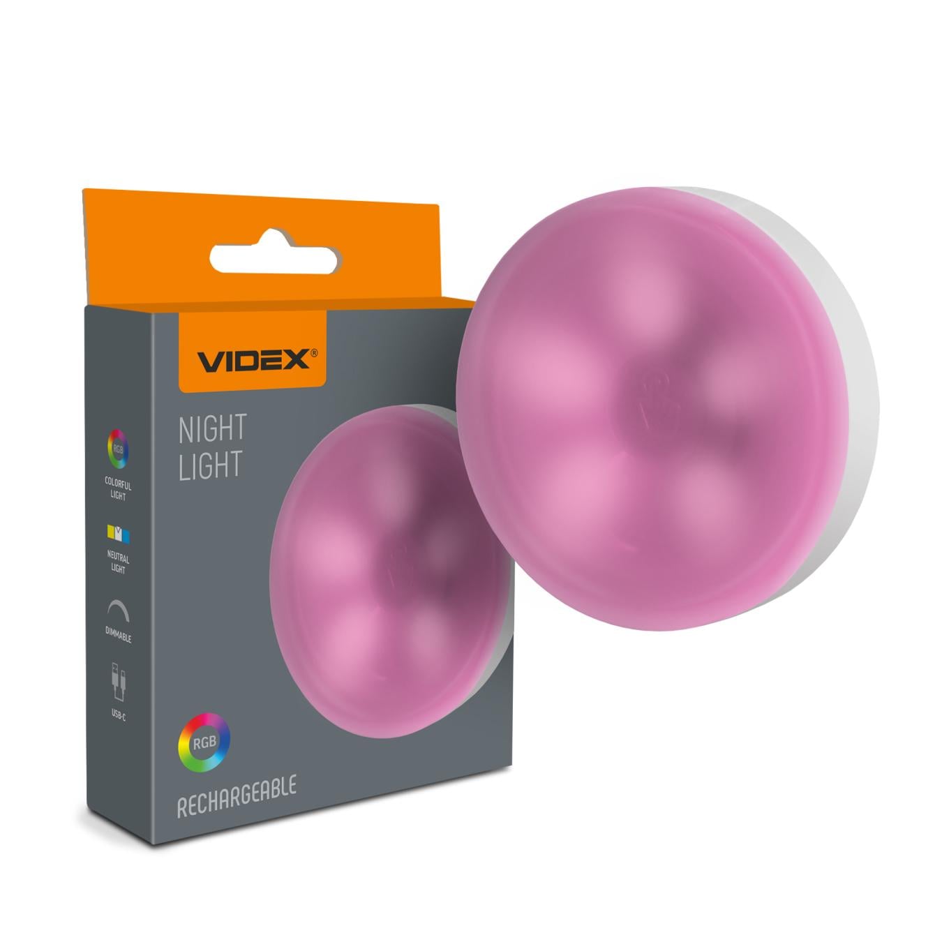 Светильник аккумуляторный LED Videx VL-NL064W-G сенсорный (VX28973)