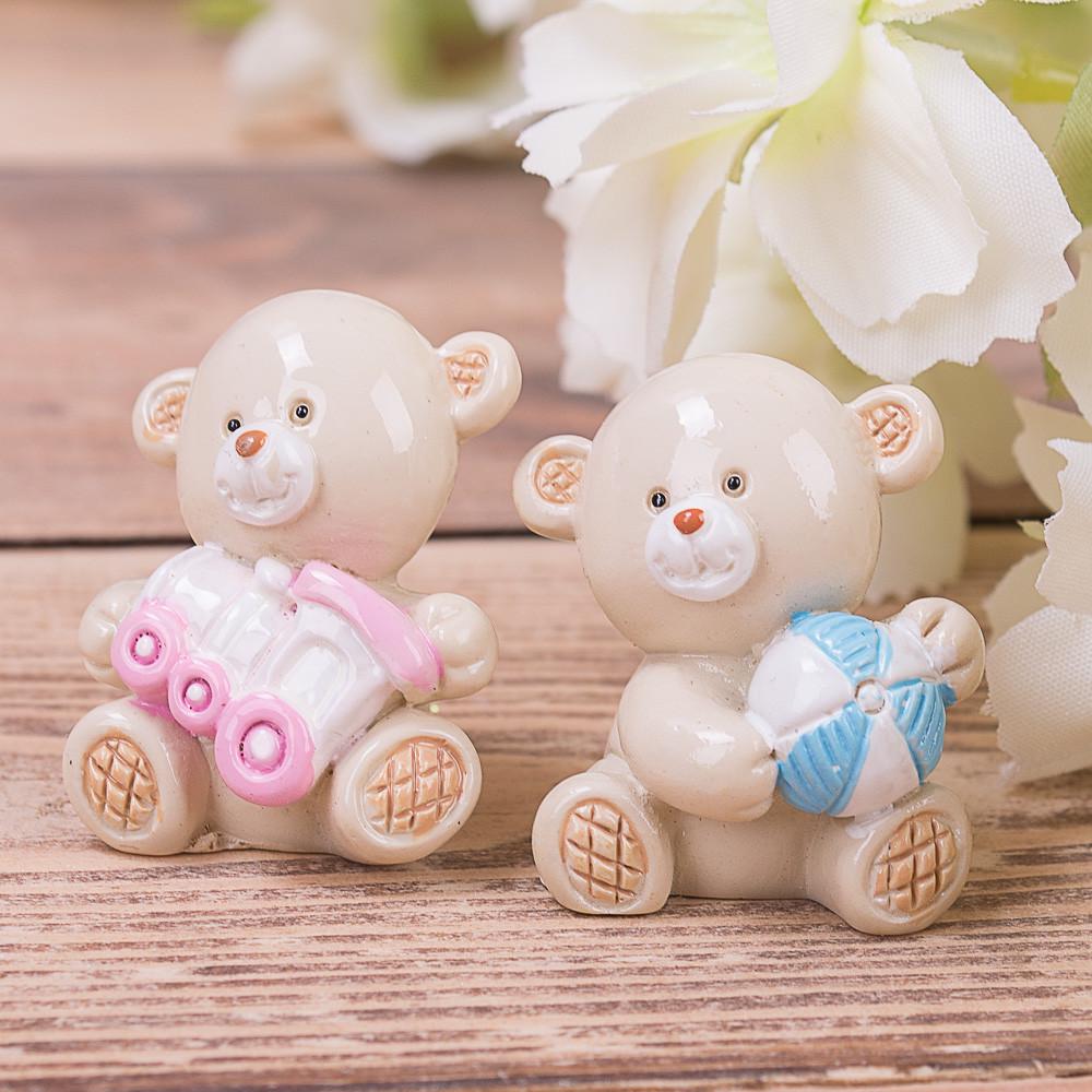 Статуэтка Медвежонок 2 шт. Коричневый (2900)