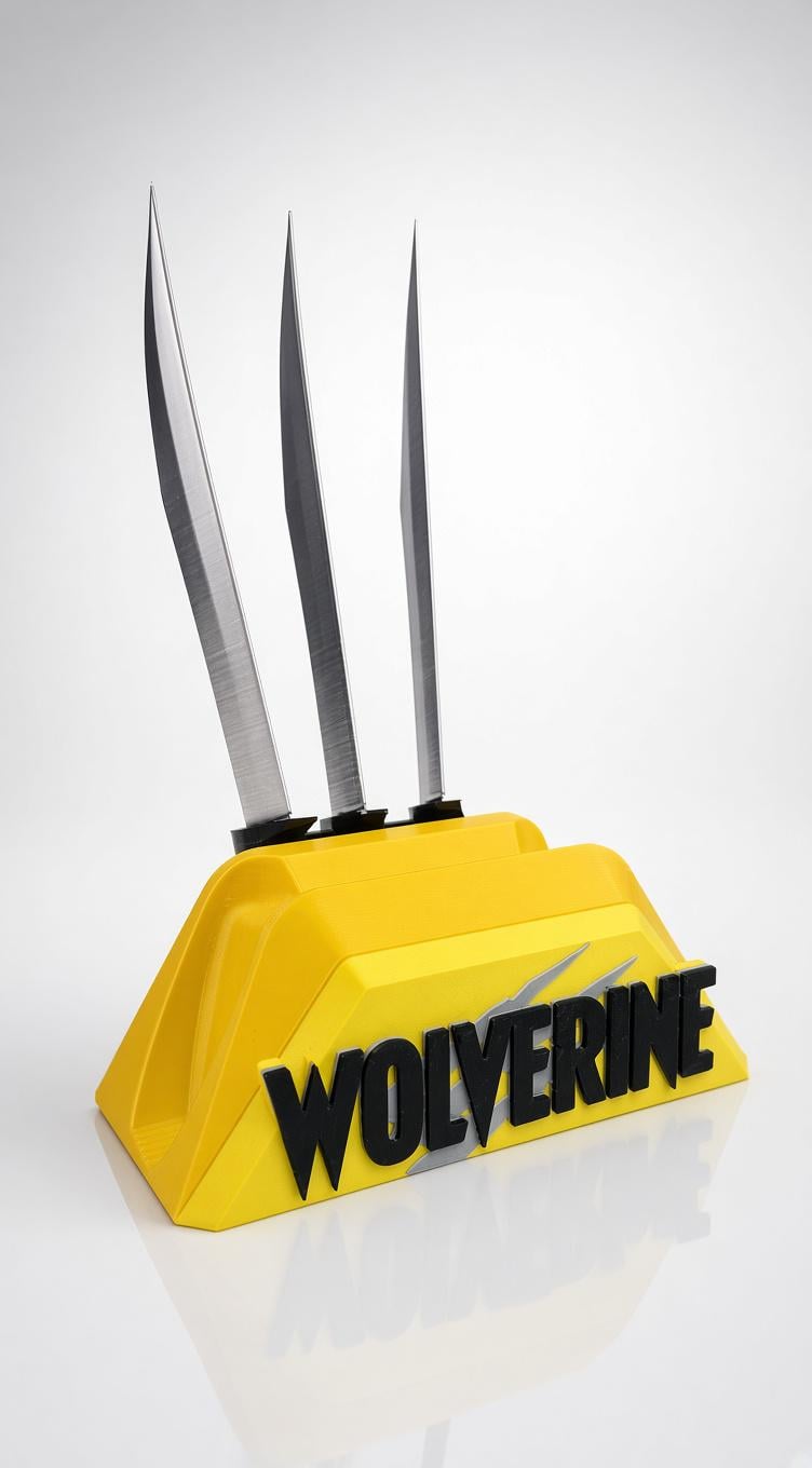 Підставка настільна для геймпада DualSense PS5 у стилі Росомаха Marvel Wolverine (1028) Підставка настільна для геймпада DualSense PS5 у стилі Росомаха Marvel Wolverine (1028)