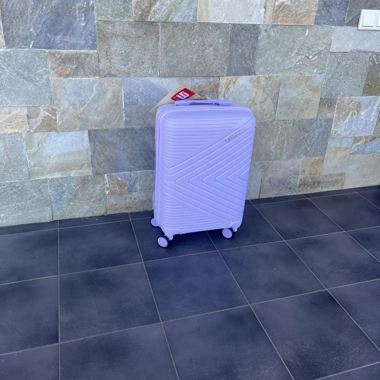 Чемодан дорожный Bloom 1706 39 л S Фиолетовый - фото 2