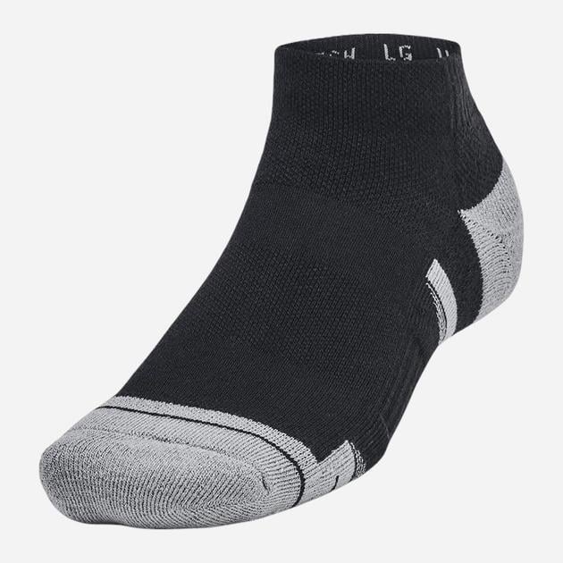 Шкарпетки чоловічі Under Armour Unisex Perf Tech 6pk Low L/G Чорний (1386244-001 LG)
